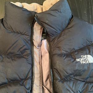 North face puffer vest